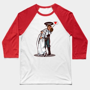 The Kissing Smuggler Baseball T-Shirt